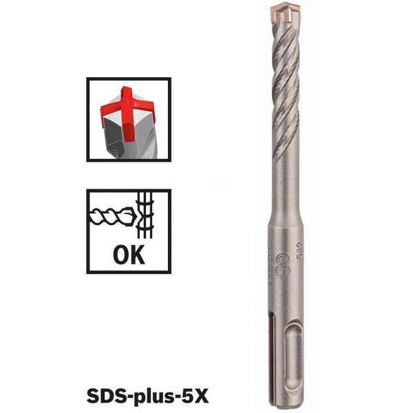 Бур SDS-plus-5X 8x150x210 от магазина РЭССИ