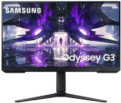 Монитор Samsung 27" Odyssey G3 S27AG300NIXCI черный VA LED 1ms 16:9 HDMI матовая HAS Piv 250cd 178гр/178гр 1920x1080 144Hz FreeSync Premium DP FHD 5.3кг от магазина РЭССИ