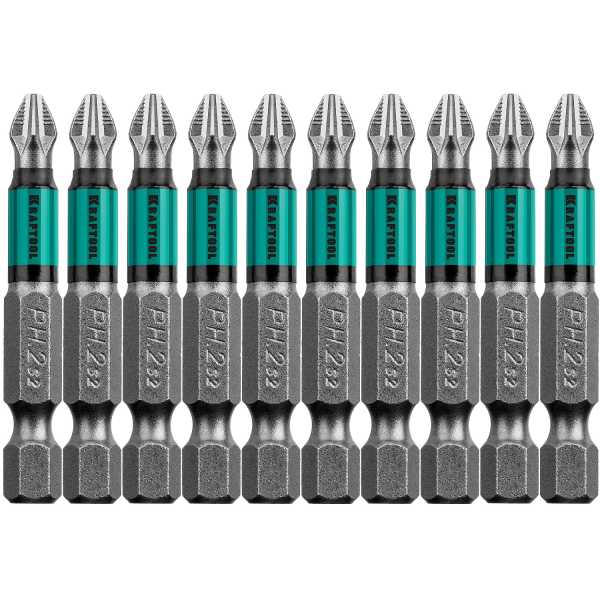 Биты Optimum Line PH2 50 мм 10 шт. от магазина РЭССИ