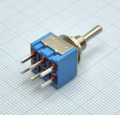 Тумблер MTS-203A-2 ON-OFF-ON (3A 250VAC) от магазина РЭССИ