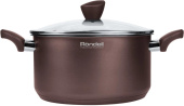 Кастрюля Rondell Kortado RDS-1031 2л. d=18см (с крышкой) коричневый от магазина РЭССИ
