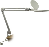 Настольная лупа на струбцине REXANT 5Х с подсветкой 56 LED 31-0403 от магазина РЭССИ