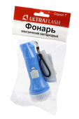 Фонарь ULTRAFLASH 828-TH 1LED (голубой с белым) BL1 от магазина РЭССИ