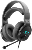 Наушники с микрофоном A4Tech XH-720p черный 2м мониторные оголовье от магазина РЭССИ
