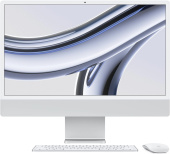 Моноблок Apple iMac A2874 24" 4.5K M3 8 core (4) 16Gb SSD256Gb 8 core GPU macOS WiFi BT 143W клавиатура мышь Cam серебристый 4480x2520 от магазина РЭССИ