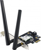 Сетевой адаптер WiFi + Bluetooth Asus PCE-AX1800 AX1800 PCI Express (ант.внеш.съем) 2ант. от магазина РЭССИ