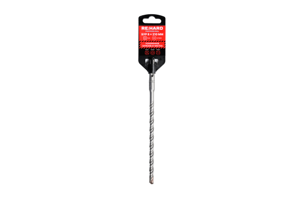 Бур по бетону SDS-PLUS 8x210 мм от магазина РЭССИ
