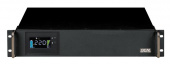 Источник бесперебойного питания Powercom King Pro RM KIN-1500AP LCD 900Вт 1500ВА черный от магазина РЭССИ