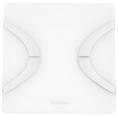 Весы напольные электронные Hyundai H-BS03670 макс.180кг белый от магазина РЭССИ