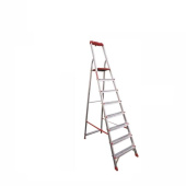 Профессиональная стремянка Новая Высота NV3115 1x8 ступеней 80 мм органайзер Max нагр. 225 кг 2К башмаки 3115108 от магазина РЭССИ