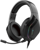 Наушники с микрофоном Оклик HS-L600G черный 2.2м мониторные USB оголовье (1939588) от магазина РЭССИ