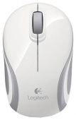 Мышь Logitech Mini M187 белый оптическая (1000dpi) беспроводная USB для ноутбука (2but) от магазина РЭССИ