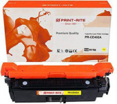 Картридж лазерный Print-Rite TFH598YPU1J PR-CE402A CE402A желтый (6000стр.) для HP CLJ M551 series Canon от магазина РЭССИ