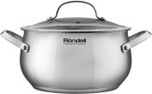 Кастрюля Rondell Calypso RDS-1671 3.8л. d=20см (с крышкой) стальной от магазина РЭССИ