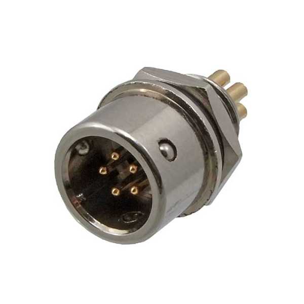 XS9-5(Zn) panel plug от магазина РЭССИ
