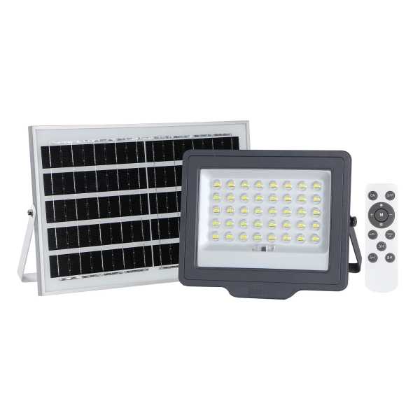 Прожектор светодиодный LED ДО-150 Вт 6500К 1500 Лм IP65 с солнечной панелью от магазина РЭССИ