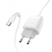 Сетевое З/У HOCO C72Q 1USB 2.4A 18W QC3.0 белый от магазина РЭССИ