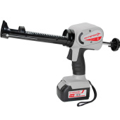 Пистолет для герметика Интерскол ШПА-310/18 аккумуляторный полузакрытый для герметиков серый/черный (647.1.0.70) от магазина РЭССИ