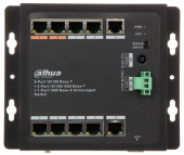 Коммутатор Dahua DH-PFS3111-8ET-96-F 10G 6PoE+ 96W неуправляемый от магазина РЭССИ