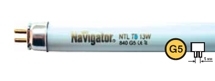 Лампа линейная люминесцентная ЛЛ 8вт NTL-Т4 860 G5 дневная от магазина РЭССИ
