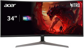 Монитор Acer 34" ED340CUS3bmiipx черный VA LED 1ms 21:9 HDMI M/M матовая 4000:1 250cd 178гр/178гр 3440x1440 180Hz DP WQ HD 2K (1440p) 7.49кг от магазина РЭССИ