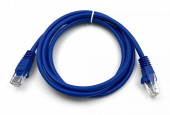 Патч-корд Buro UTP 4 пары cat5E CCA molded 1.5м синий RJ-45 (m)-RJ-45 (m) от магазина РЭССИ
