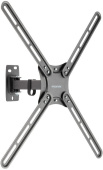Кронштейн для телевизора Kromax CORBEL-6 черный 22"-65" макс.30кг настенный поворот и наклон от магазина РЭССИ
