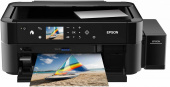 МФУ струйный Epson L850 (L850/C11CE31505/C11CE31404) A4 USB черный от магазина РЭССИ