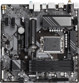 Материнская плата Gigabyte B760M DS3H AX Soc-1700 Intel B760 4xDDR5 mATX AC`97 8ch(7.1) 2.5Gg RAID+HDMI+DP от магазина РЭССИ
