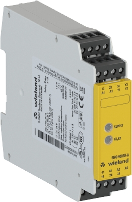 Реле безопасности SNO4003K-A AC/DC 24V от магазина РЭССИ