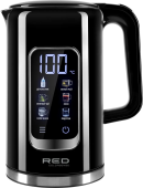 Чайник электрический Red Solution COLORSENSE AM120D 1.7л. 2000Вт черный корпус: нерж.сталь/пластик (AM120D) от магазина РЭССИ