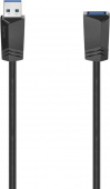 Кабель-удлинитель Hama H-200628 00200628 USB 3.0 A(m) USB 3.0 A(f) 1.5м черный от магазина РЭССИ
