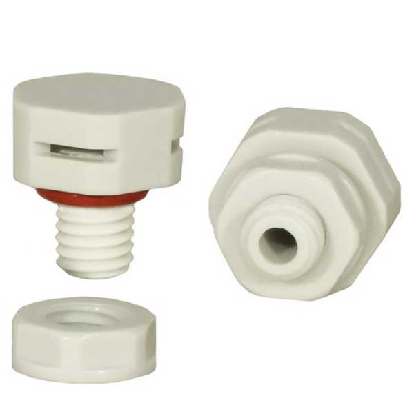 M8X1.25 PA66 WHITE от магазина РЭССИ