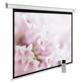 Экран Cactus 240x240см MotoExpert CS-PSME-240x240-WT 1:1 настенно-потолочный рулонный белый (моторизованный привод) от магазина РЭССИ