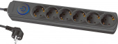 Сетевой фильтр Ippon BK-6-EU-5-10-B 5м (6 розеток) черный (коробка) от магазина РЭССИ