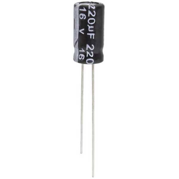 220 UF 16V 105*C 6*12 (JWCO) от магазина РЭССИ