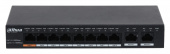 Коммутатор Dahua DH-PFS3010-8GT-96 10G 7PoE+ 96W неуправляемый от магазина РЭССИ