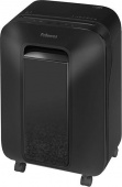 Шредер Fellowes PowerShred LX201 черный (секр.P-5) перекрестный 12лист. 22лтр. скрепки скобы пл.карты от магазина РЭССИ