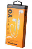 Наушники PERFEO YO PF_B4019 с микрофоном белые BL1 от магазина РЭССИ