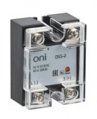 Реле твердотельное IEK Oni OSS-2 одноф. 380В (OSS-2-3-40-B) от магазина РЭССИ