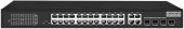 Коммутатор Osnovo SW-62422(400W) 26x100Mb 24PoE+ 400W неуправляемый от магазина РЭССИ