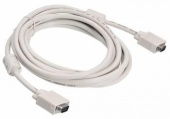 Кабель Buro CAB016S-5M VGA (m) VGA (m) 5м феррит.кольца серый от магазина РЭССИ
