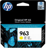 Картридж струйный HP 963 3JA25AE желтый (700стр.) для HP OfficeJet Pro 901x/902x HP от магазина РЭССИ