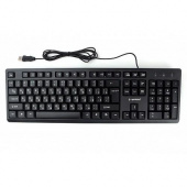 Клавиатура Gembird KB-8355U-BL USB черный лазерная гравировка символов кабель 185м от магазина РЭССИ