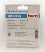 Адаптер USB Buro BU-BT30 Bluetooth 3.0+EDR class 2 10м черный от магазина РЭССИ