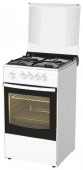 Плита Газовая Darina 1B1 GM 441 018 W белый/черный реш.чугун от магазина РЭССИ
