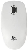 Мышь Logitech B100 белый оптическая (1000dpi) USB (2but) от магазина РЭССИ