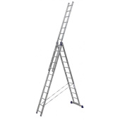 Трехсекционная универсальная алюминиевая лестница Алюмет 3х12. Серия H3 5312 от магазина РЭССИ