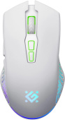 Мышь Defender Pandora GM-502 белый оптическая 3200dpi silent беспров. USB 6but (52502) от магазина РЭССИ