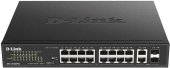 Коммутатор D-Link DES-1018MPV2/A 16x100Мбит/с 2x1Гбит/с 16PoE+ 247W неуправляемый от магазина РЭССИ